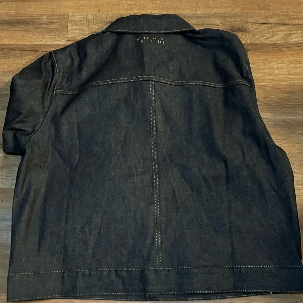 Black Denim Performance Jacket NWT - image 7